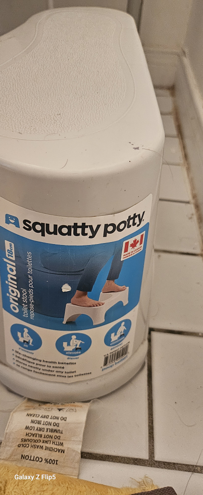 Squatty Potty Toilet Stool - Original 18 cm - photo 2