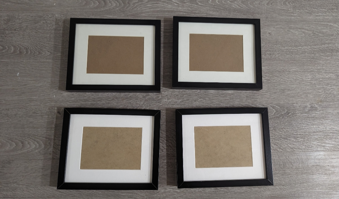 4 Black Picture Frames (8 x 10) - photo 3