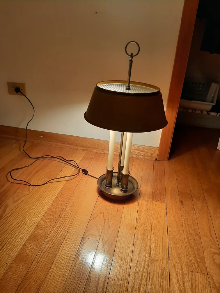 Vintage Style Candle Table Lamp thumbnail