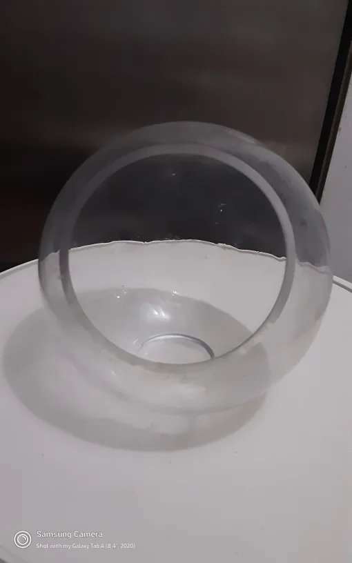 Clear Glass Round Vase, Candy dish image indicator(2)