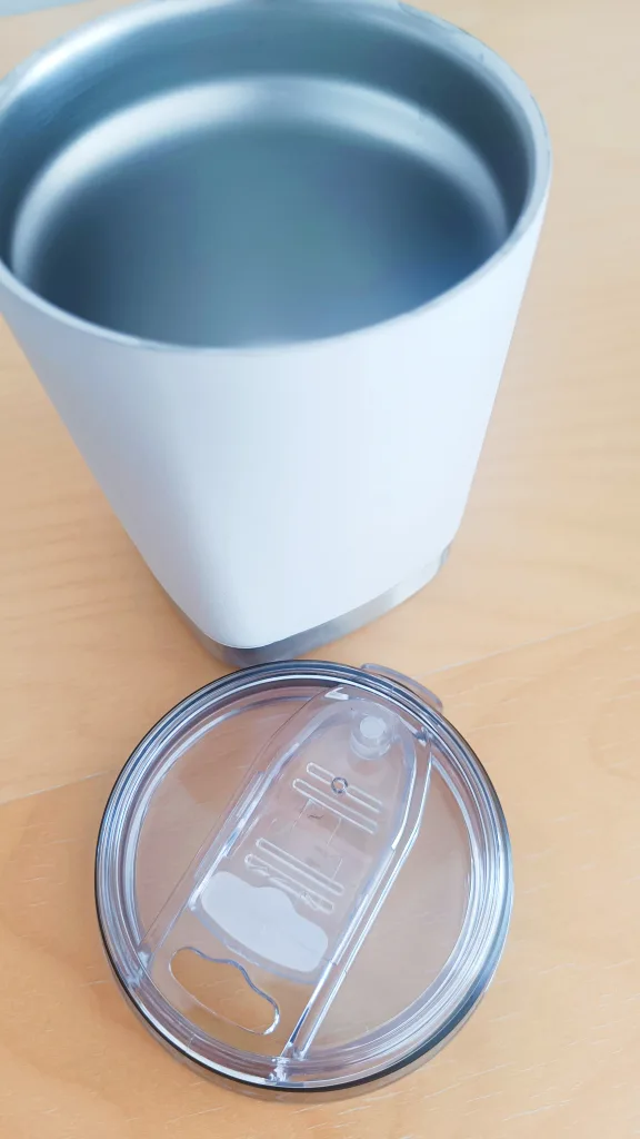 Coffee Travel Tumbler Mug White image indicator(2)