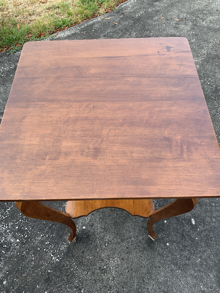 Vintage Wooden Side Table - photo 2