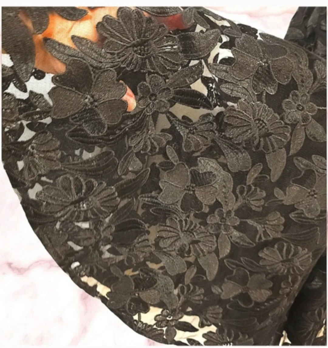 NWOT XL Prom, Party, Cocktail Lulu's Floral Skater Mini Dress image indicator(8)