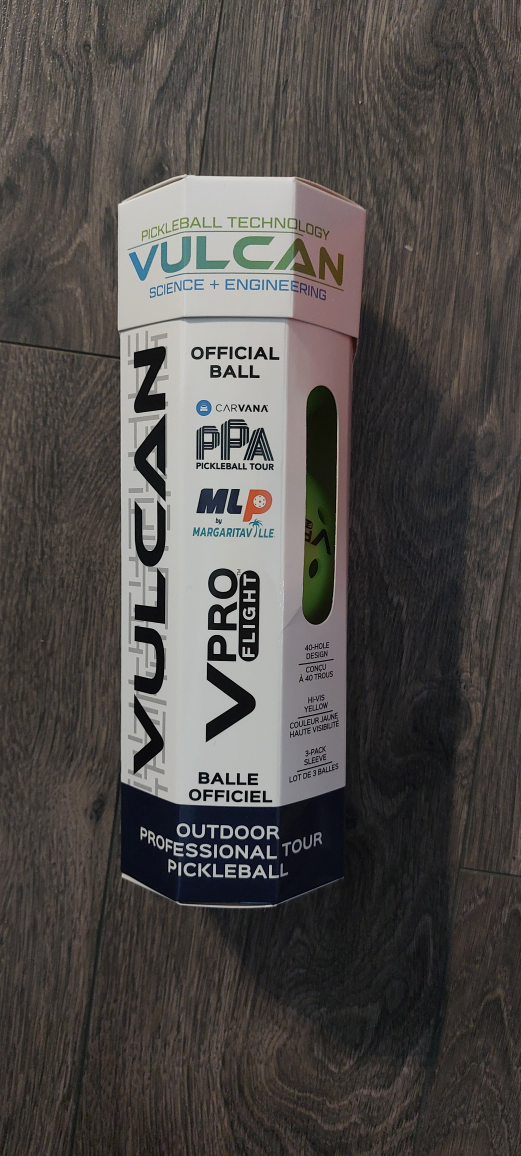 New Joola Agassi Edge Pickleball Paddle & Vulcan Balls - photo 3