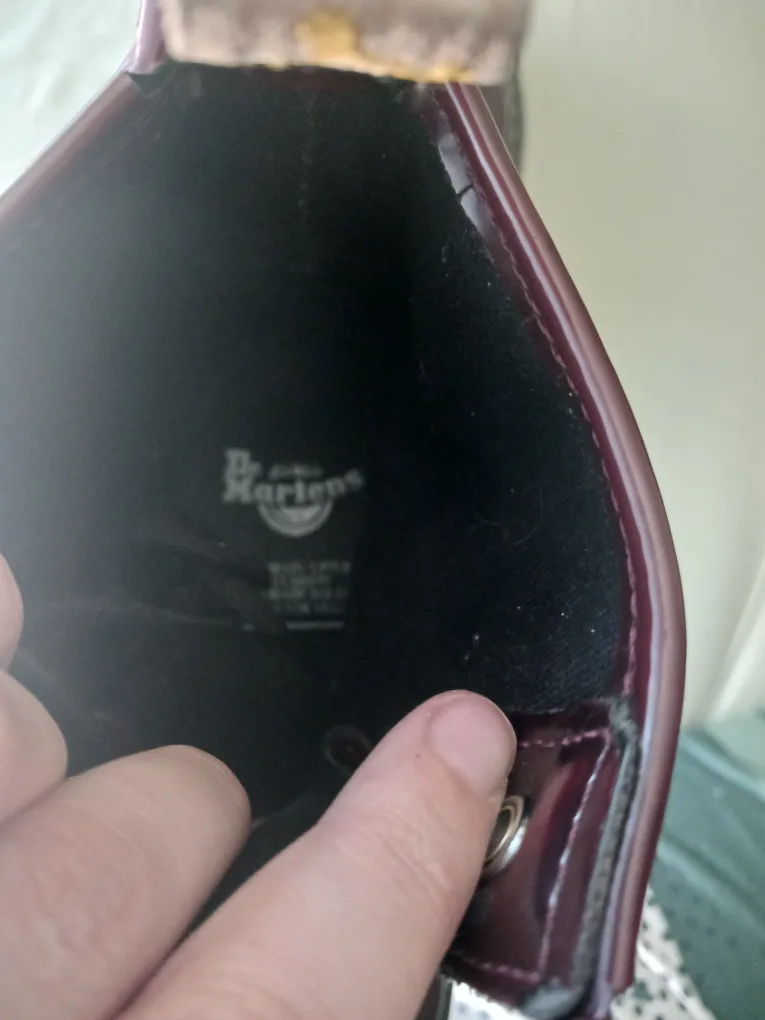 Dr. Martens Vegan 1460 Cherry Red image indicator(5)