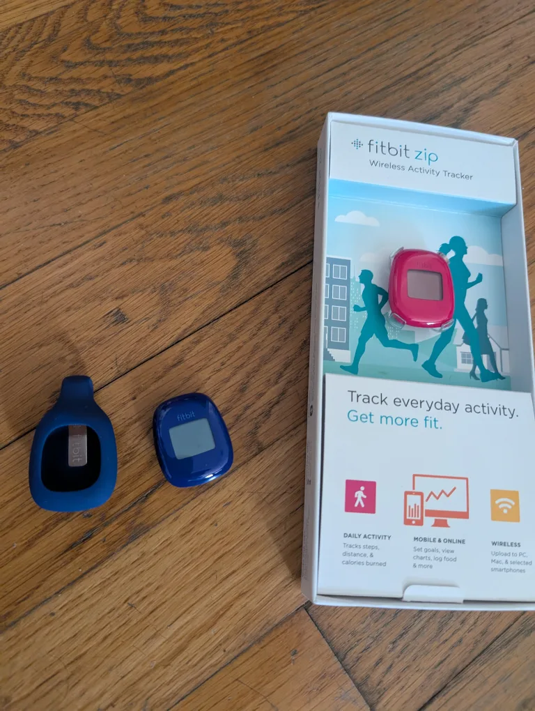 2 Fitbit Zip Wireless Activity Trackers, like new thumbnail
