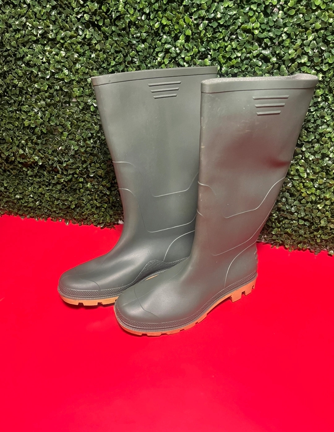 Green Rubber Rain Boots - photo 2