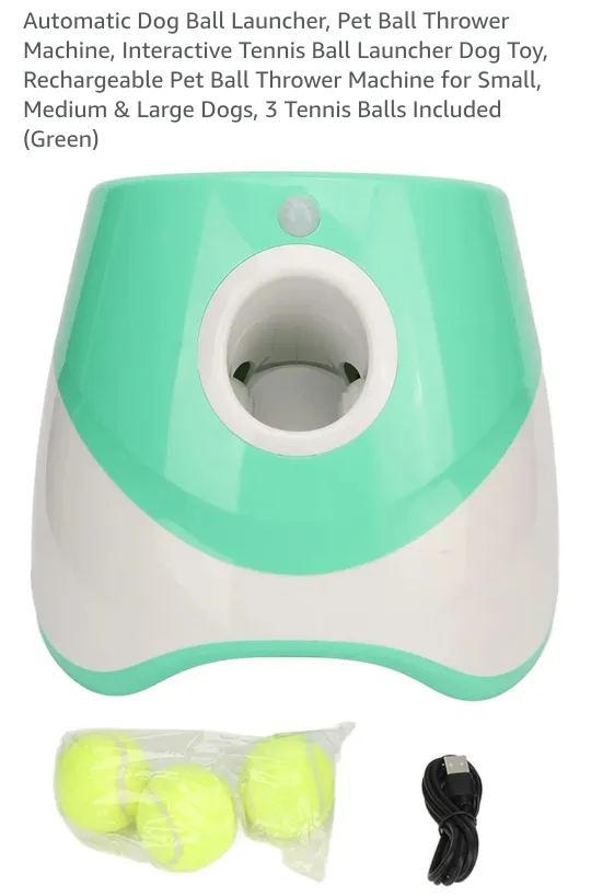 Automatic Dog Ball Launcher - Pet Ball Thrower thumbnail