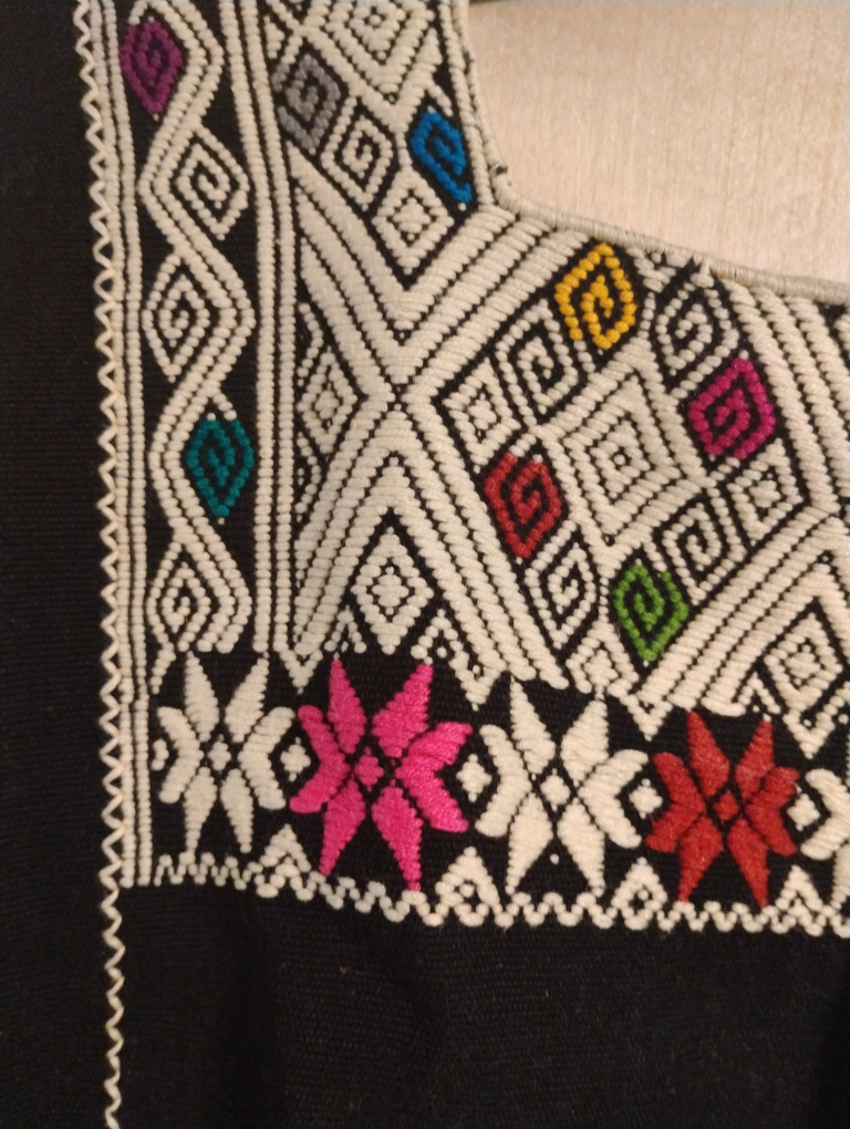 Embroidered Black Blouse - photo 5