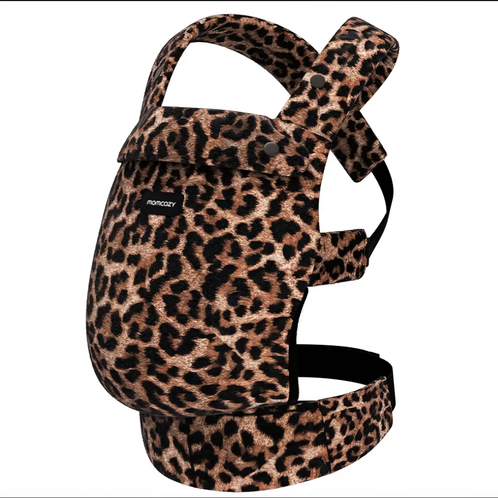 Momcozy Leopard Print Baby Carrier (7-44lbs) thumbnail