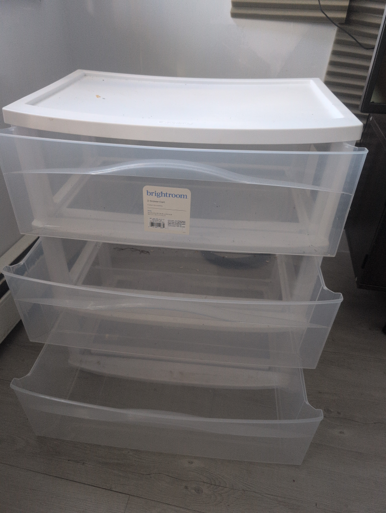 Brightroom 3-Drawer Storage Tower - White - photo 2