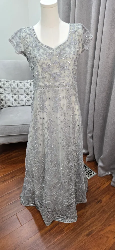 Silver Embellished Dress thumbnail