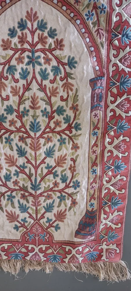 Embroidered Prayer Rug thumbnail