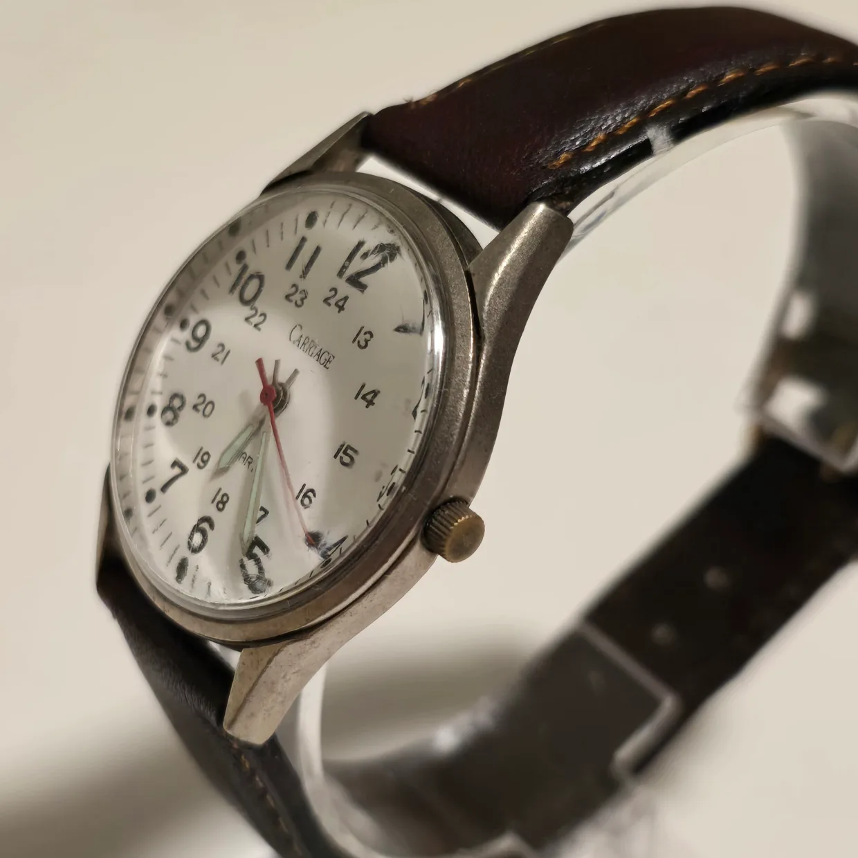 Timex Carriage Quartz Watch Battery Replaced image indicator(5)