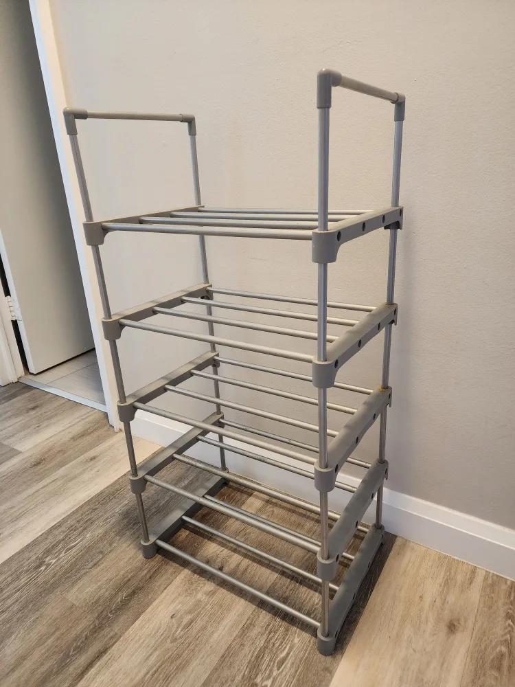 Grey 5-Tier Rack Organizer thumbnail