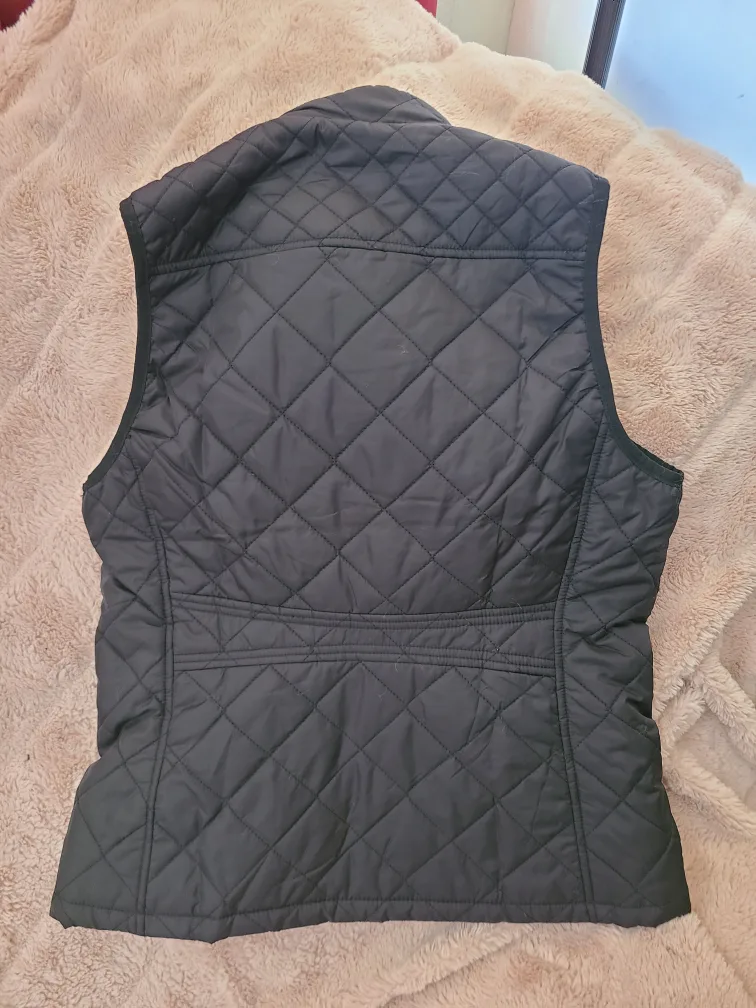 BACK TO SCHOOL  Youth Furmcloth Black Quilted Vest 🥕 image indicator(2)