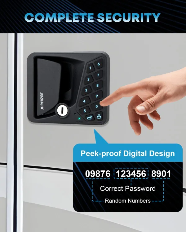 RV Door Lock Keyless Entry BNIB image indicator(3)