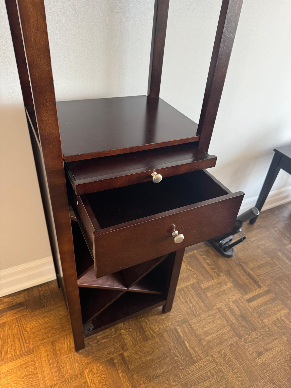 Bar Shelf Cabinet with drawer - photo 2