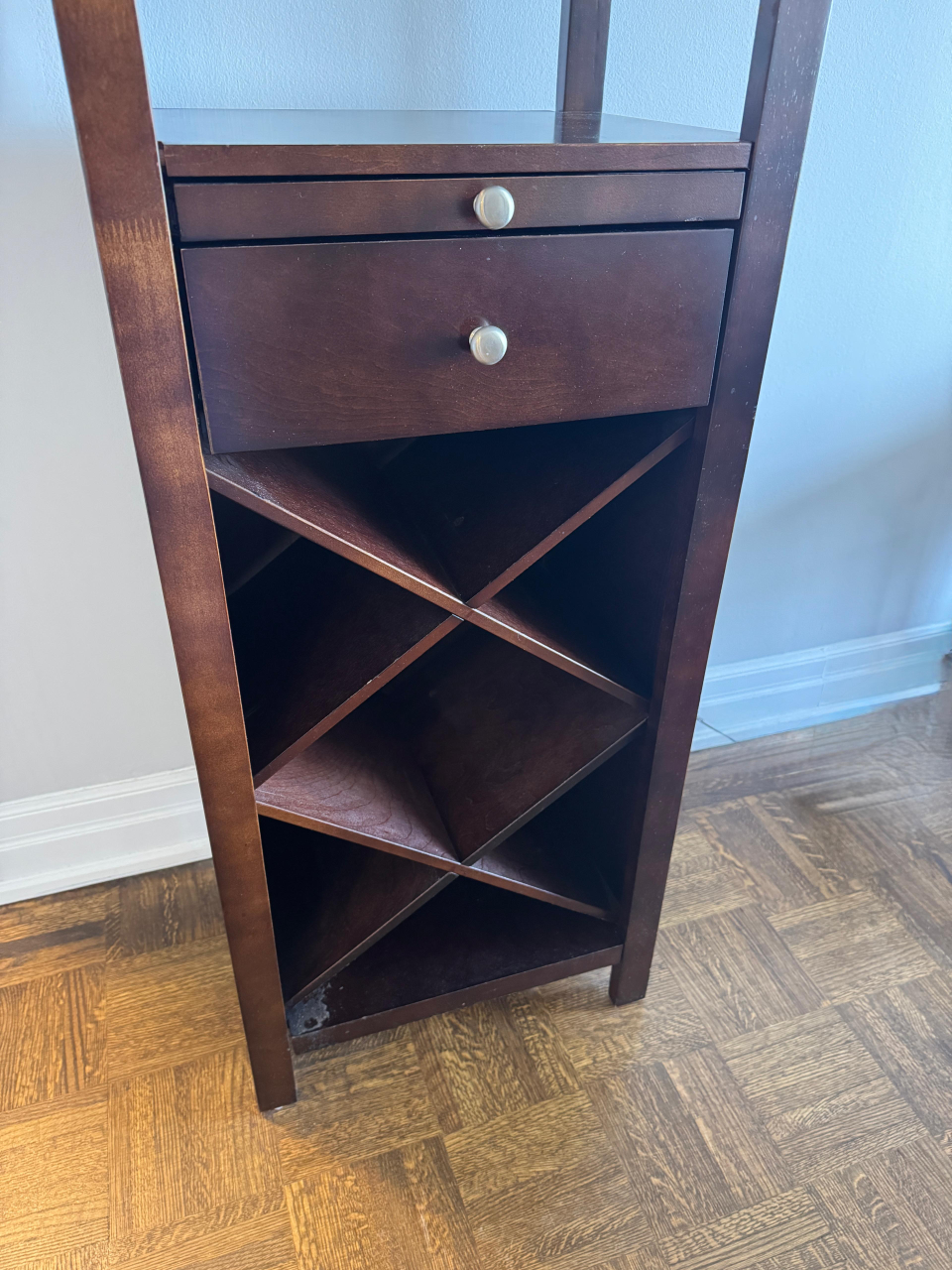Bar Shelf Cabinet with drawer - photo 3