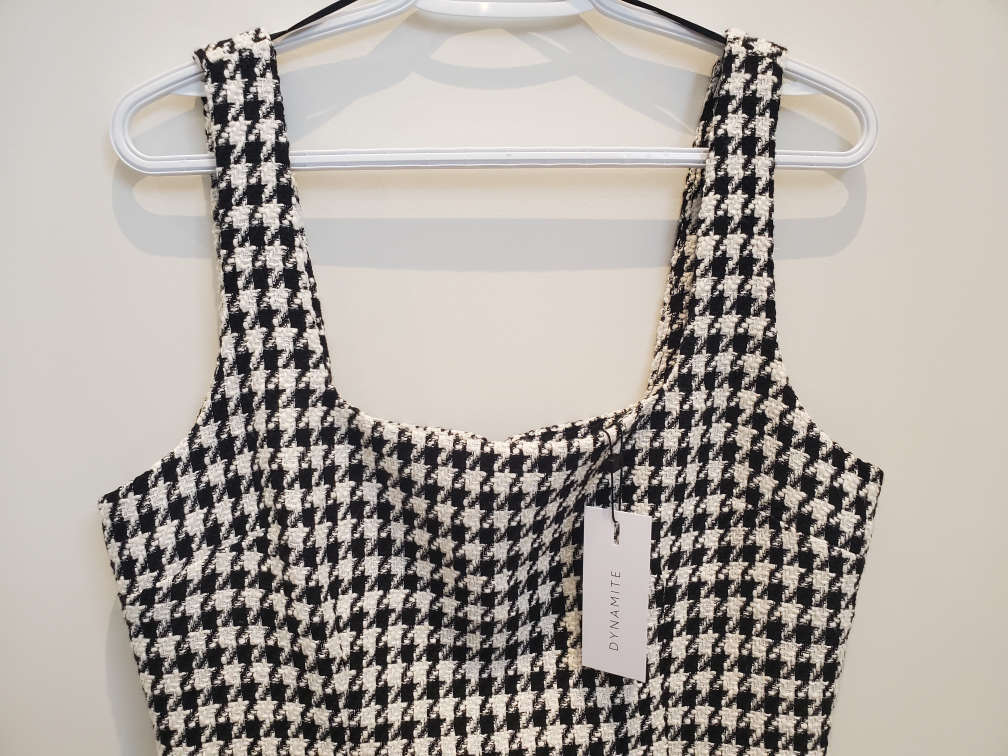 Dynamite Houndstooth Dress - photo 3