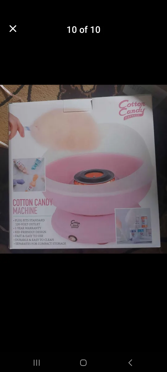 Cotton Candy Express Machine with 3 Flavours - Pink image indicator(5)