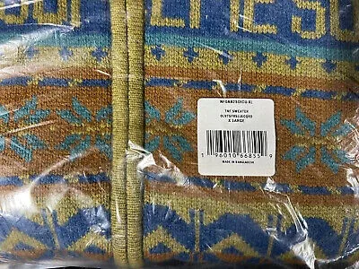 New Supreme Sweater Knit Hooded Zip Up - L thumbnail