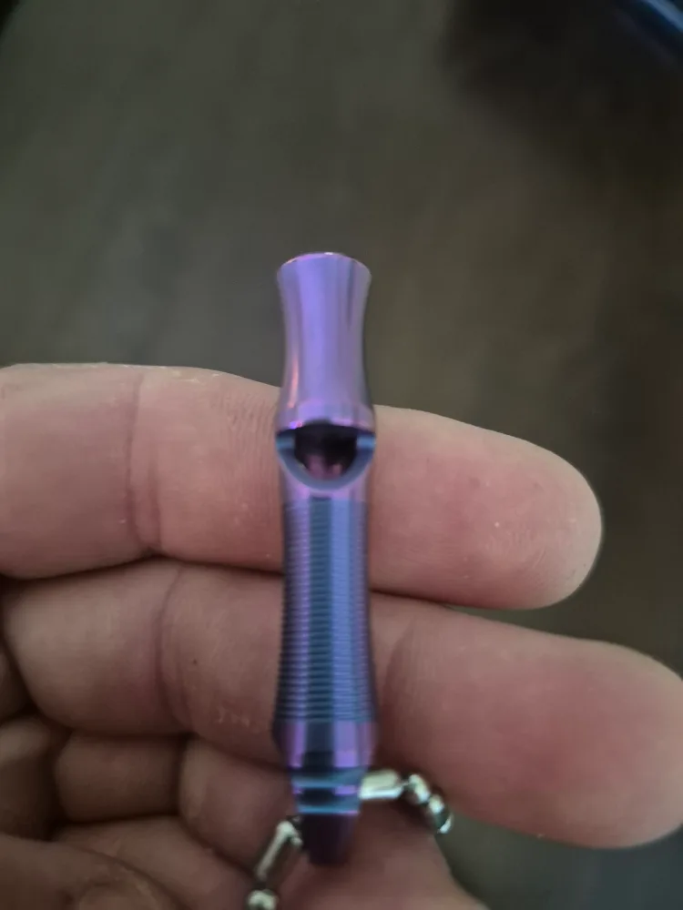 Titanium Whistle Pendant image indicator(2)