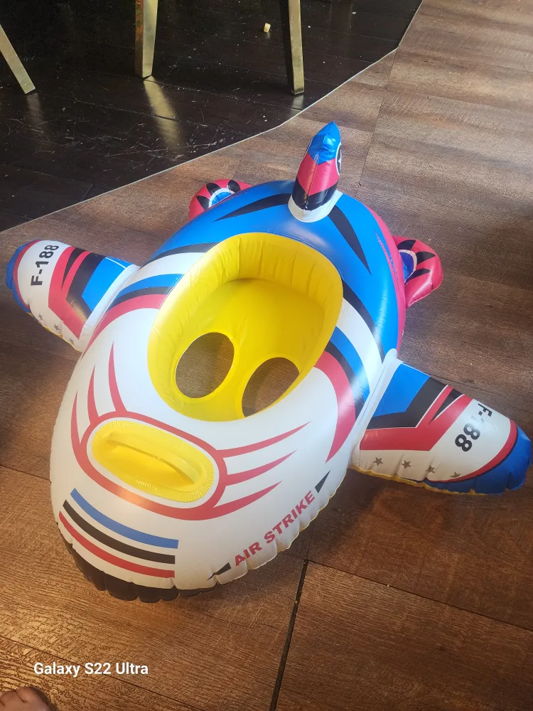 Airplane Inflatable Pool Float thumbnail