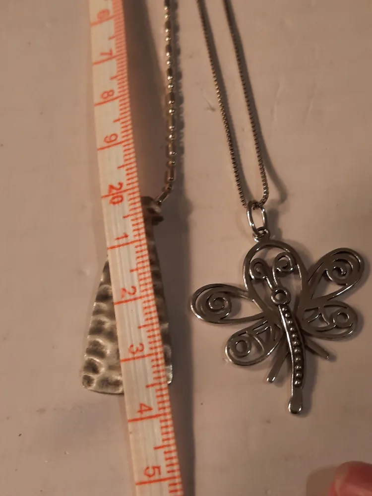 Two Sterling Silver Pendantsone is Silpada image indicator(6)