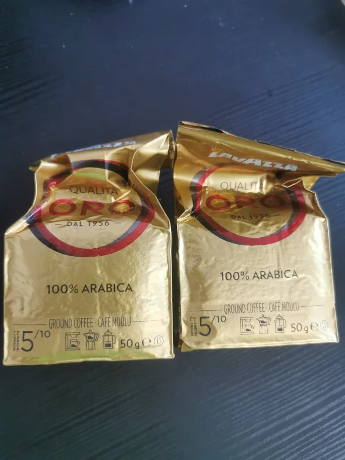 Lavazza Qualita Oro Ground Coffee - 2 x 50g packs thumbnail