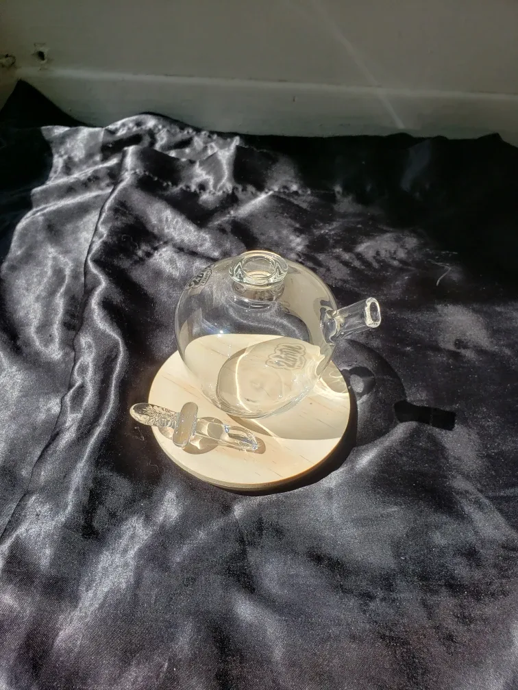 Happle Nugz _HASH_Portable Glass Bong image indicator(4)