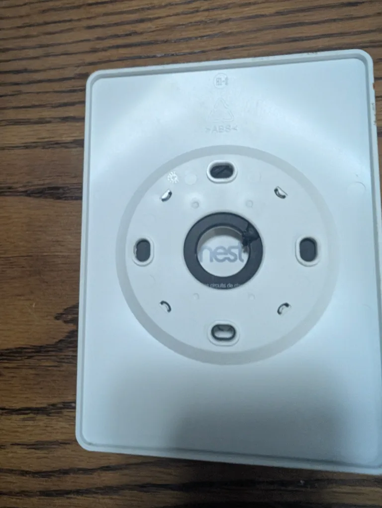 This is a Gen1 Google nest thermostat&backing plate 2.5&5G image indicator(5)