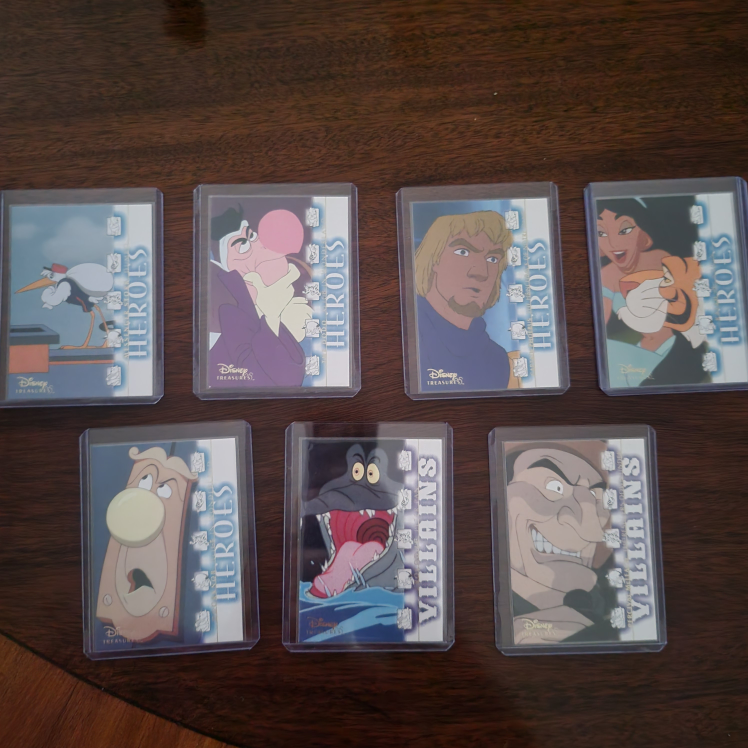 2004 Disney Treasures Trading Cards - Heroes and Villains