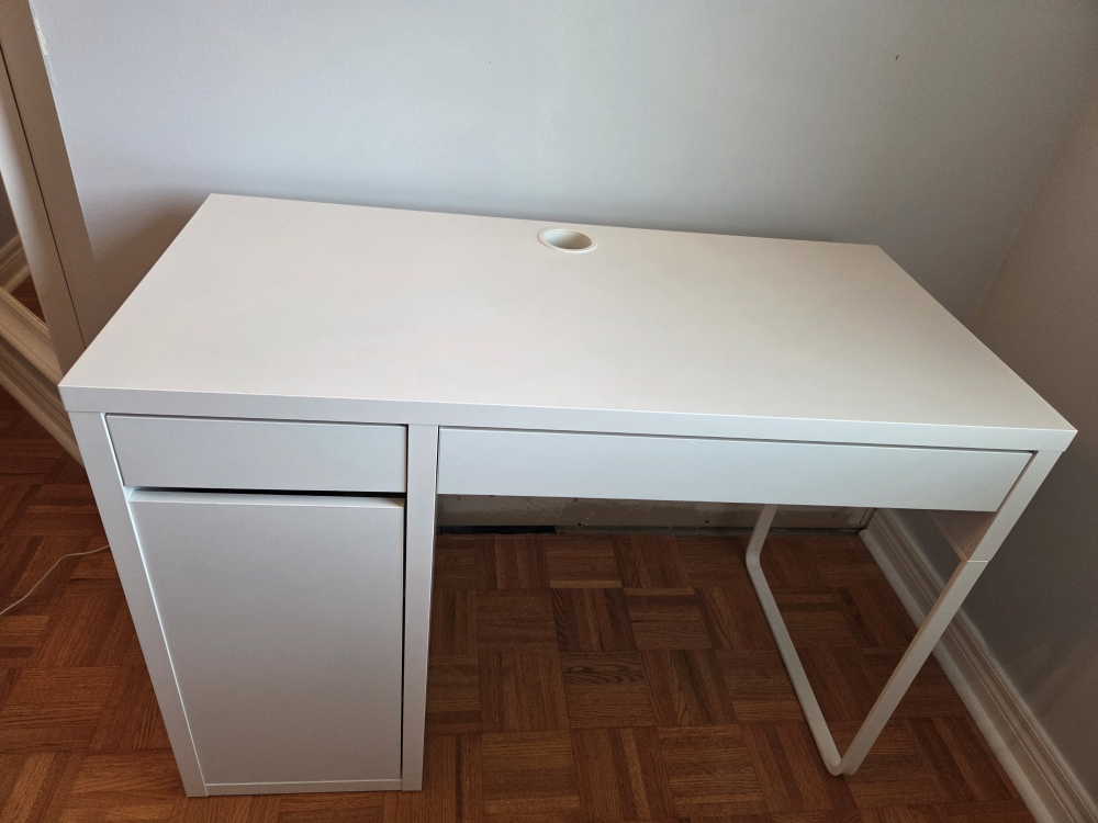 IKEA Desk and Chair Set - White - photo 2