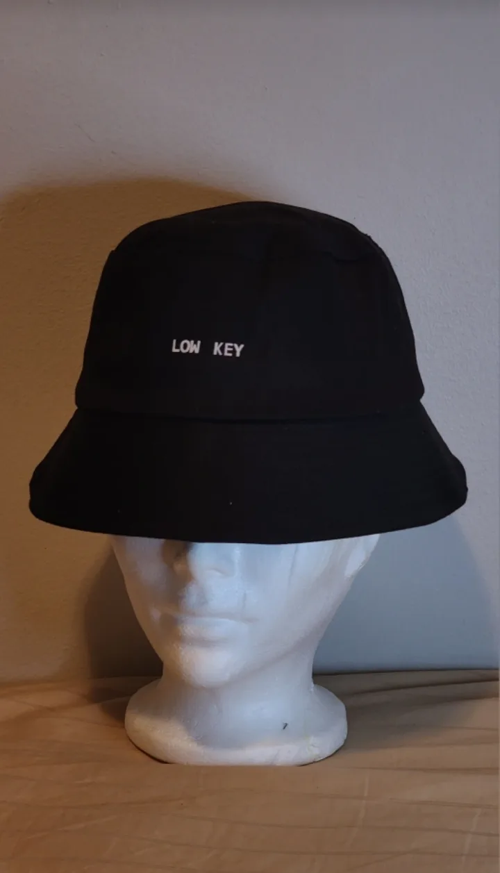 Black Bucket Hat image indicator(2)