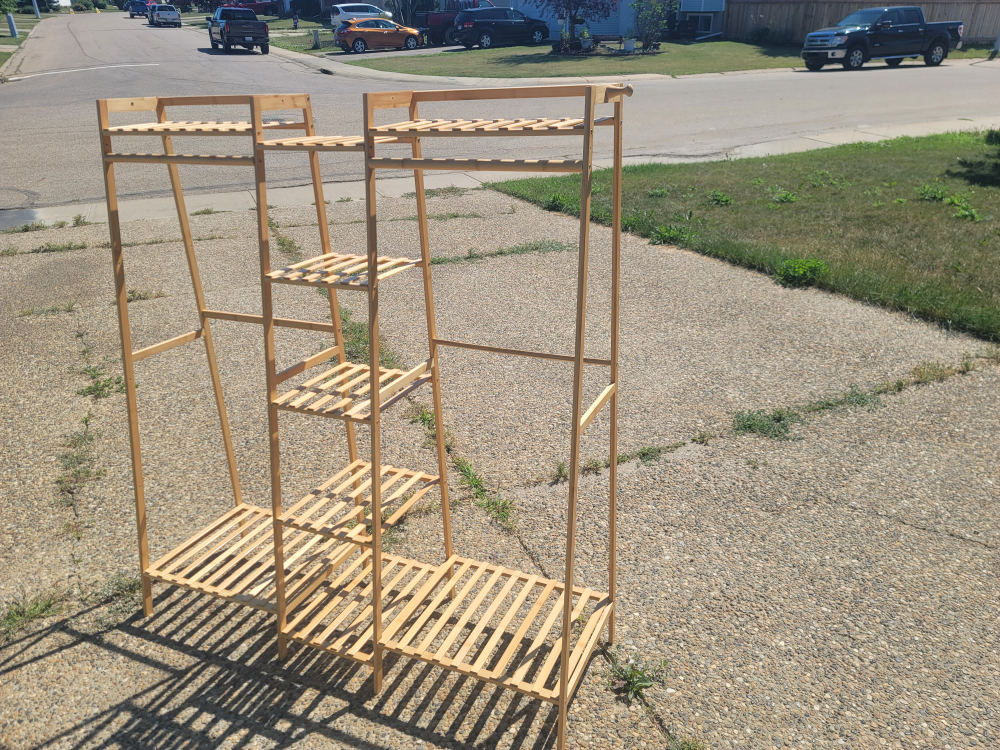 Bamboo Garment Rack