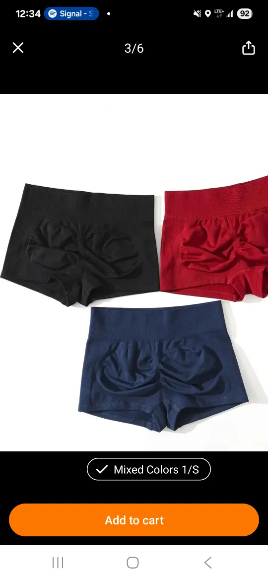 Butt Scrunch Workout Shorts image indicator(3)