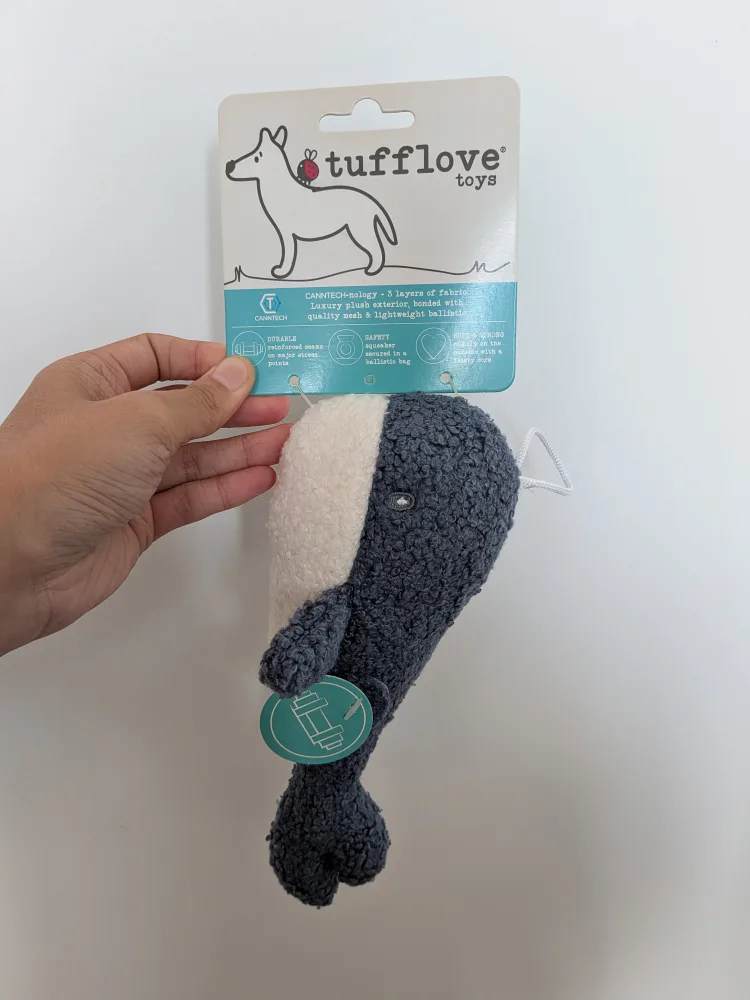 Whale Dog Toy - Durable Plush thumbnail