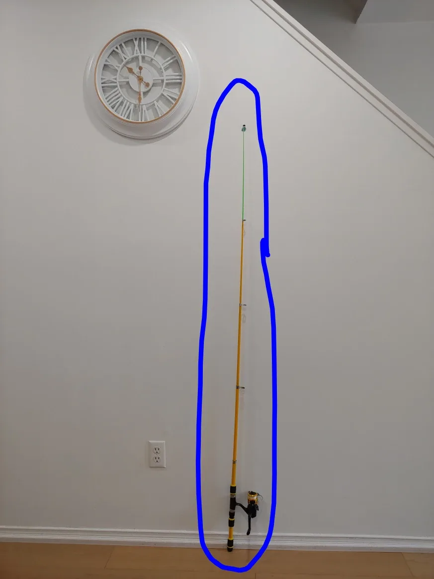 Fishing Rod Combo, NEW, Telescopic, Reel, Line, Carrying Bag image indicator(4)