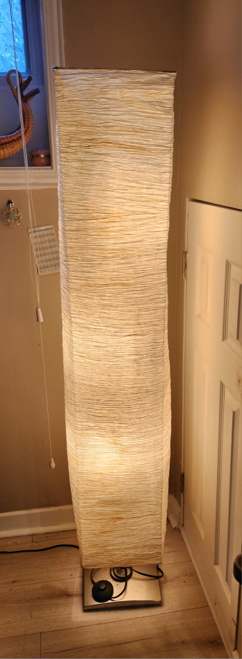 Standing Rice Paper Lamp