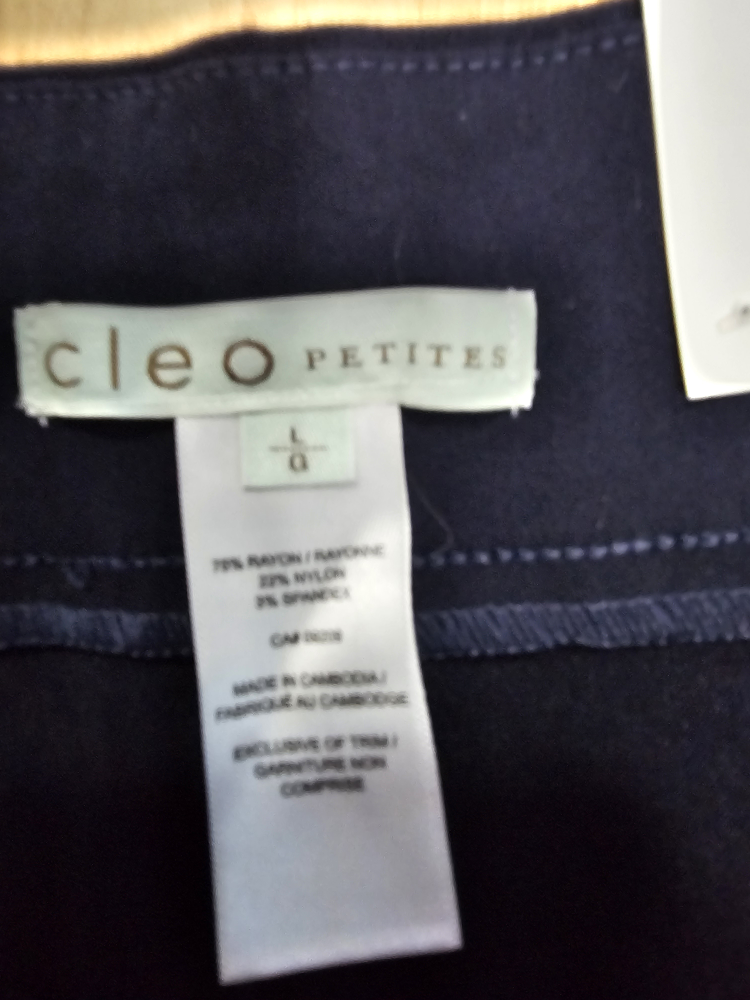 Cleo Petites Slim Capri Pants - L  NWT - photo 3