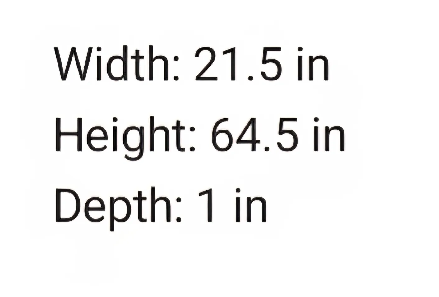 Gold Framed Full Length Mirror image indicator(3)