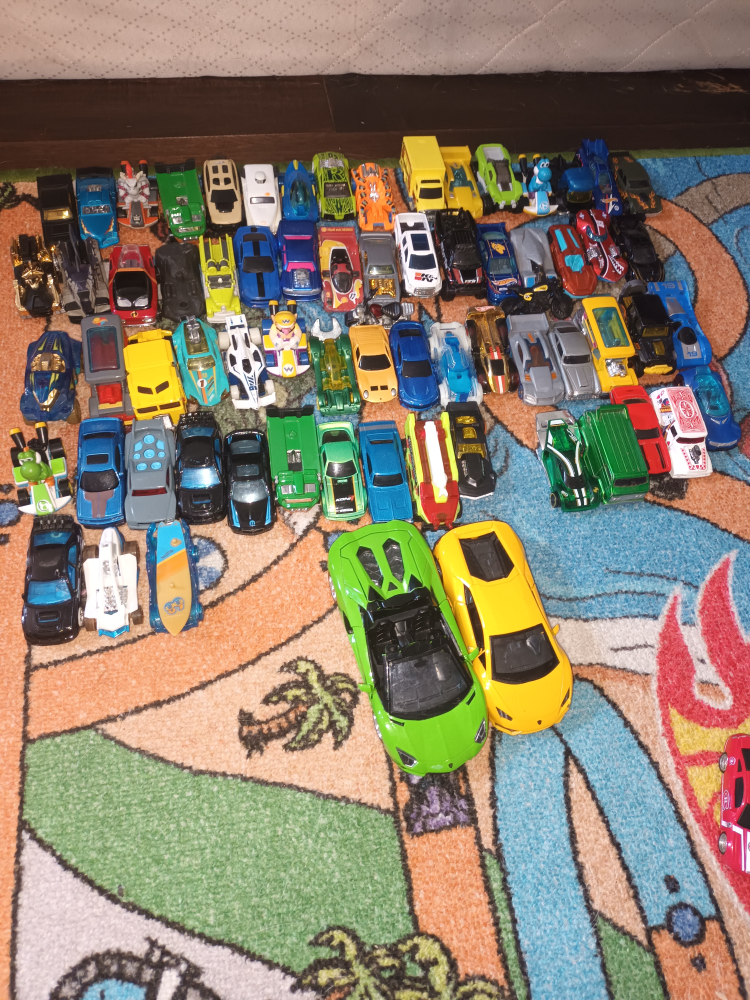Lot of Assorted Toy Cars