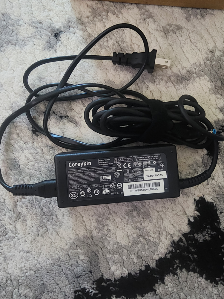 Coreykin 65W Laptop Charger