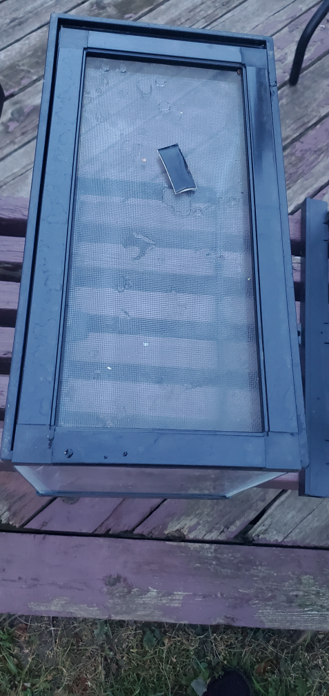 Glass Terrarium Tank with Screen Top