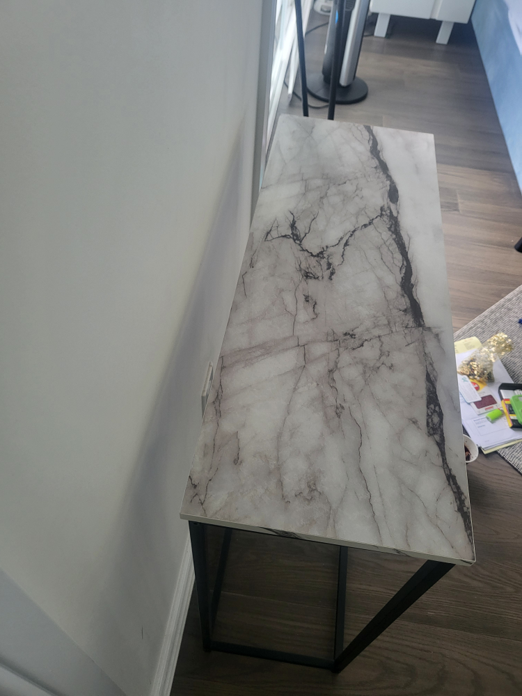 Marble Top Console Table - photo 2