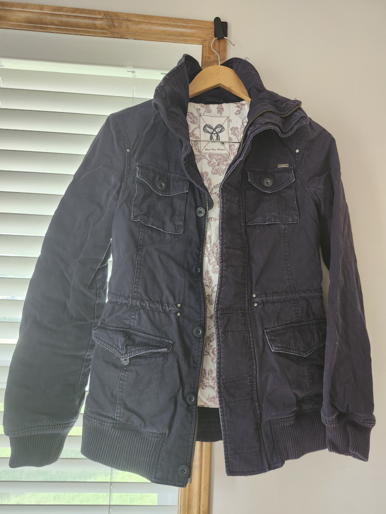 TNA Black Jacket - Size M