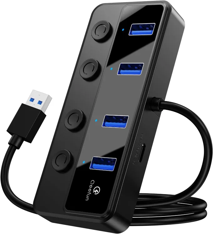 NEW 4-Port USB 3.0 Hub thumbnail