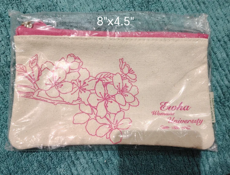 New Ewha Womans University Pouch - 8"x4.5" thumbnail