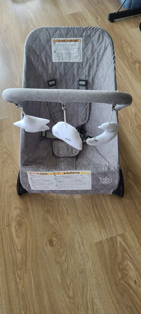 Baby Joy Baby Bouncer - Grey image indicator(3)